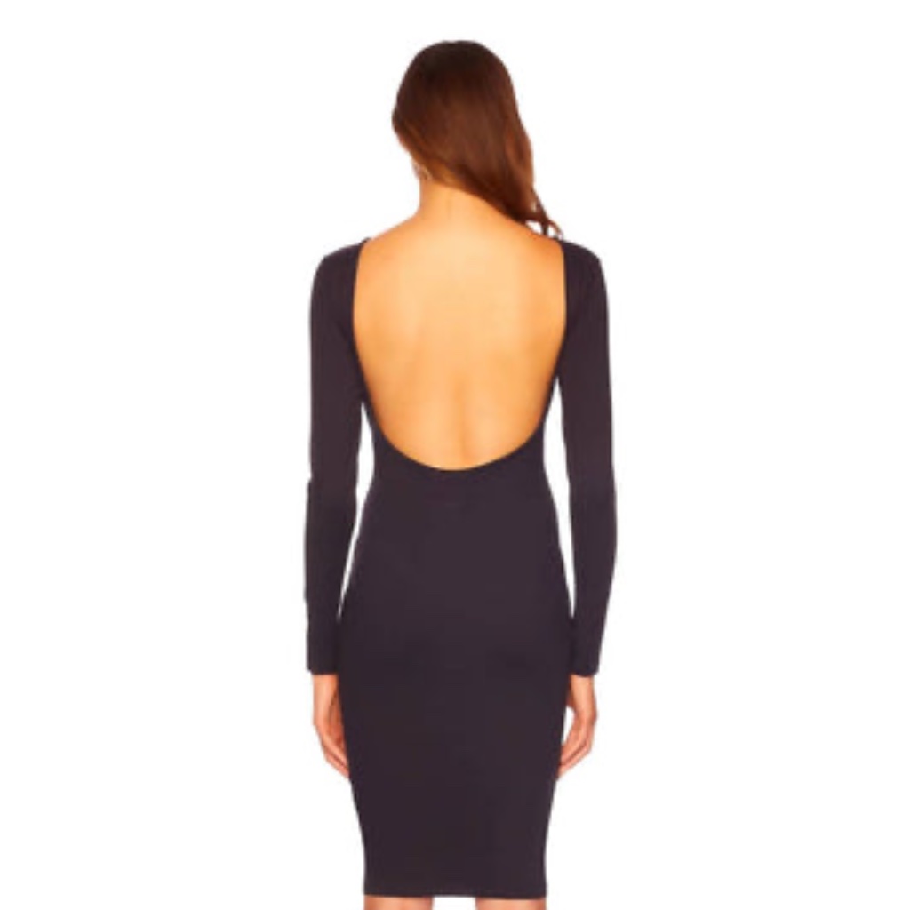 Susana Monaco Low Back Midi Dress